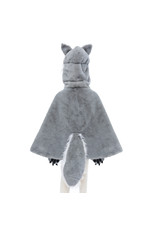 Great Pretenders Woodland Storybook Wolf Cape Size 4-6