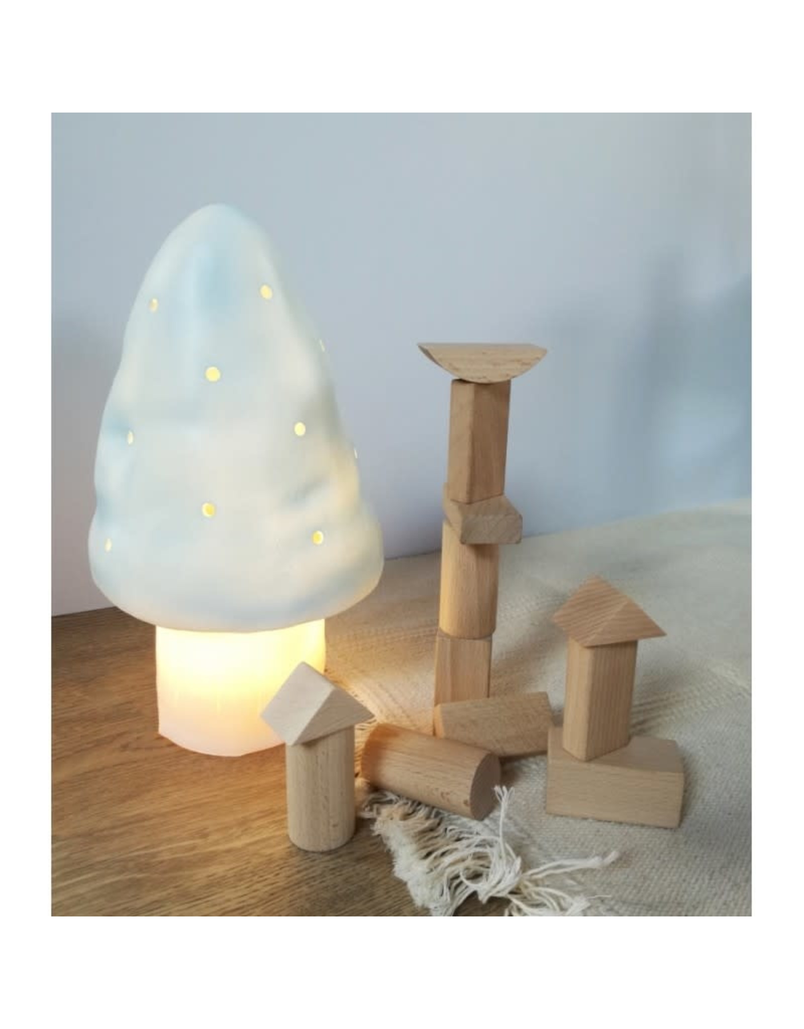 Egmont Toys Small Mushroom Lamp Blue