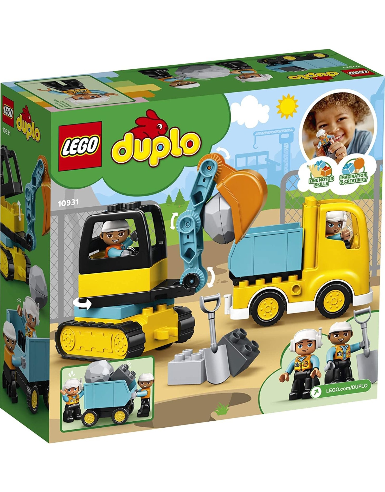 LEGO Duplo - 10931 - Truck & Tracked Excavator