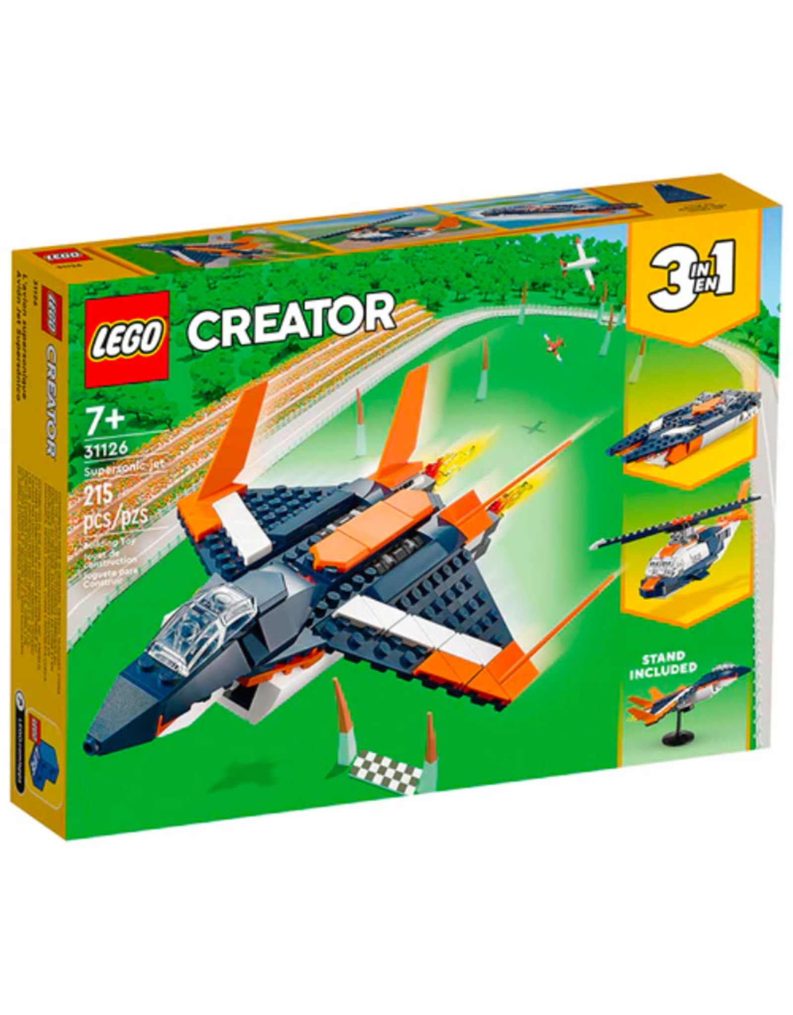 LEGO Creator  Supersonic-Jet 31126