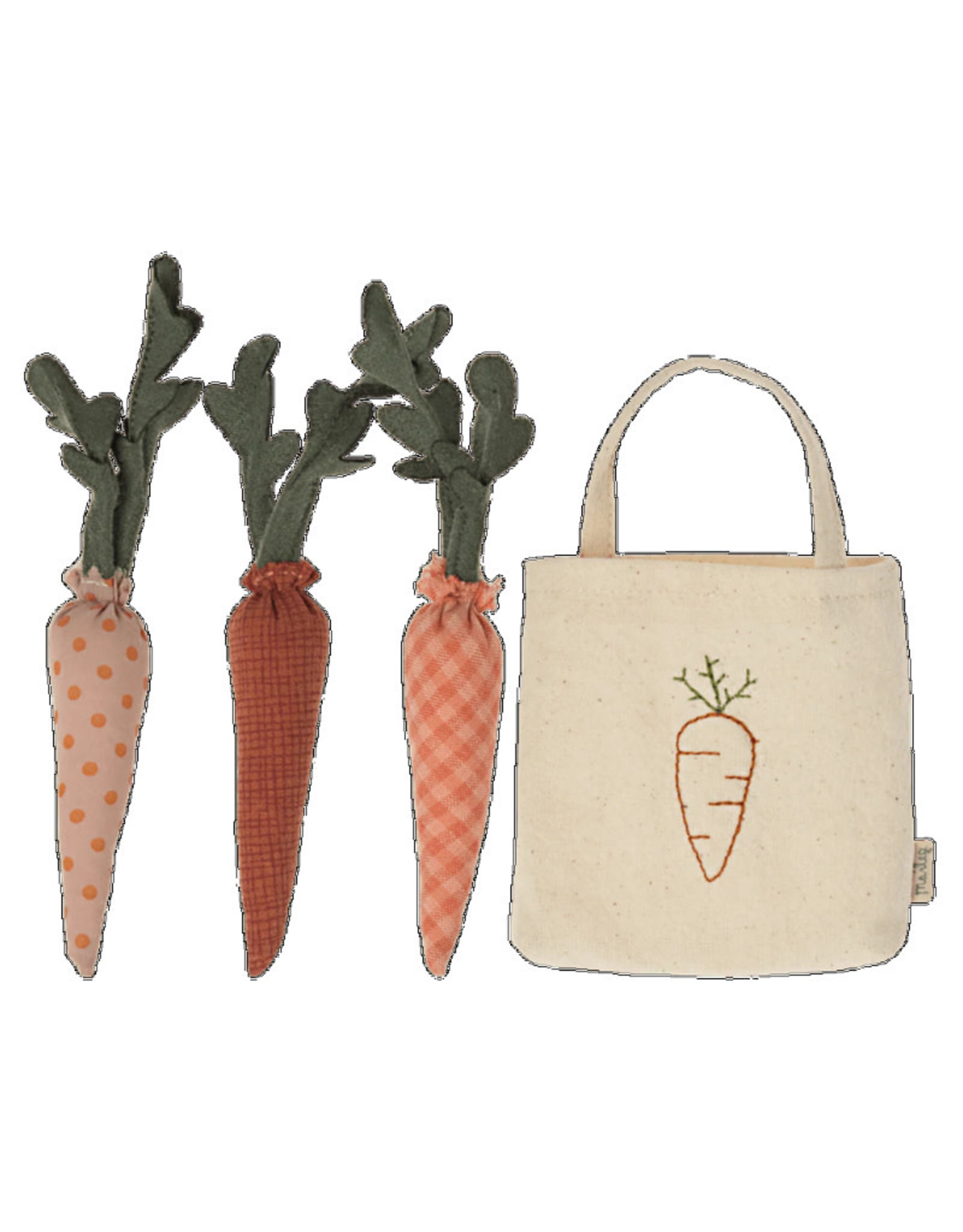 Maileg Carrots In Shopping Bag