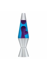 Schylling Lava Lamp - 14.5"  Purple Blue Silver