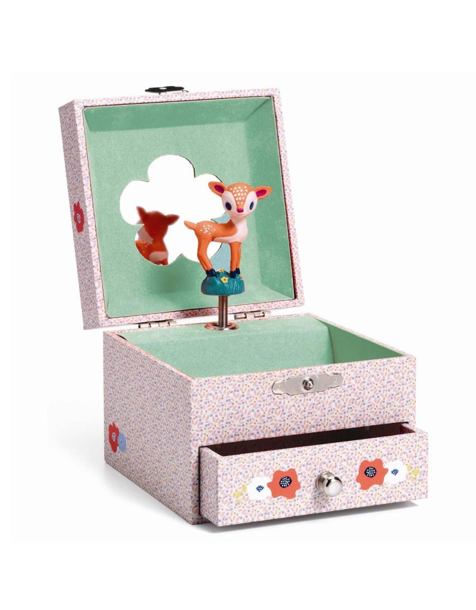 Djeco Woodland Fawn Musical Jewellery Box
