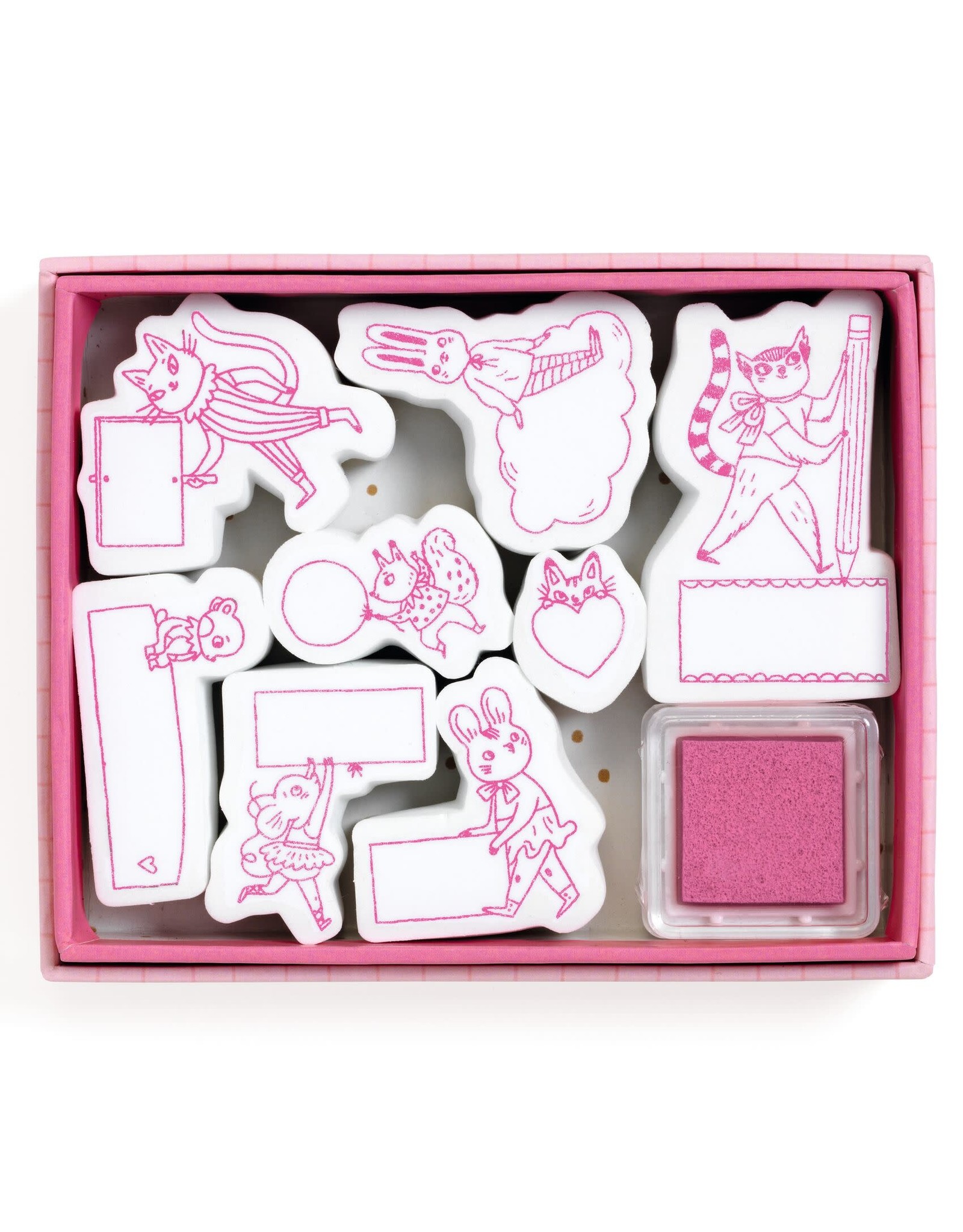 Djeco Lucille Stamp Set
