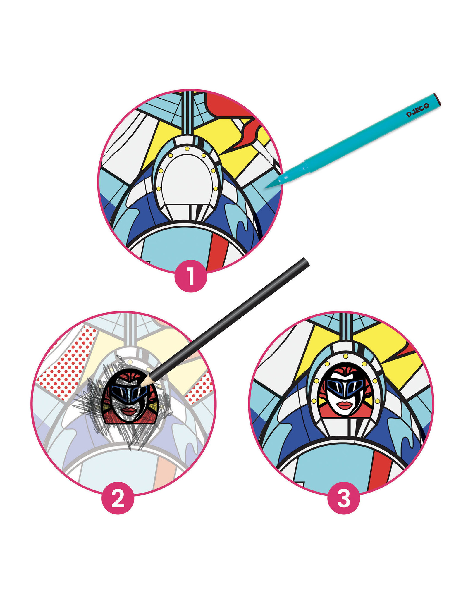 Djeco Inspired by Heroes