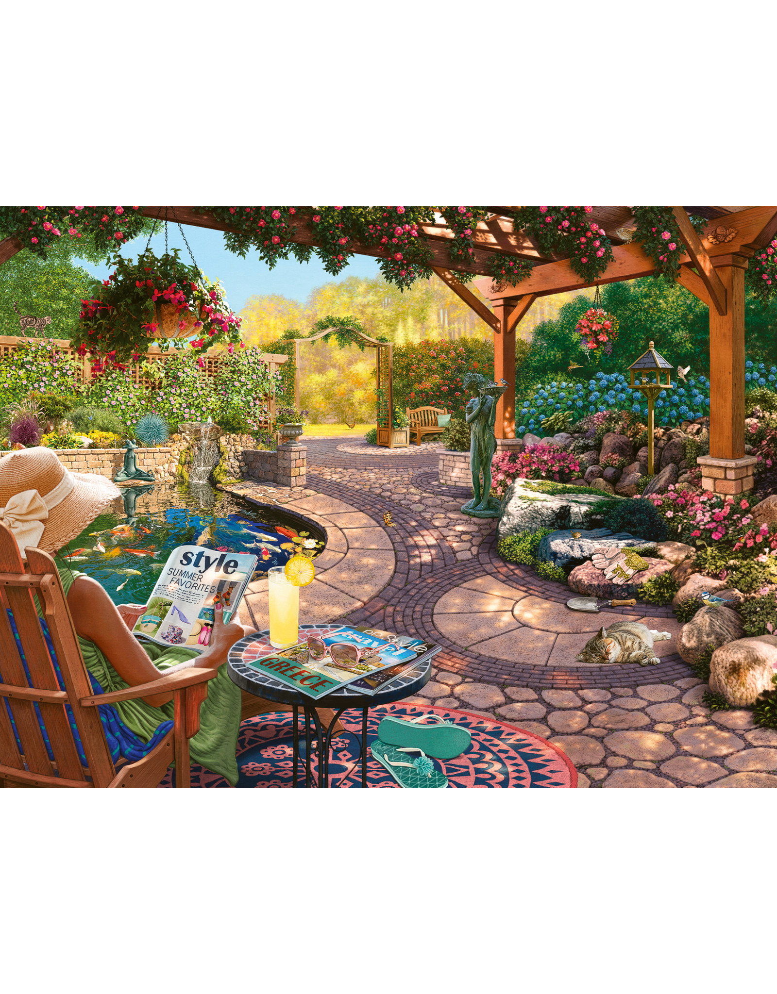 Ravensburger Cozy Backyard Bliss  750Pcs Large Format