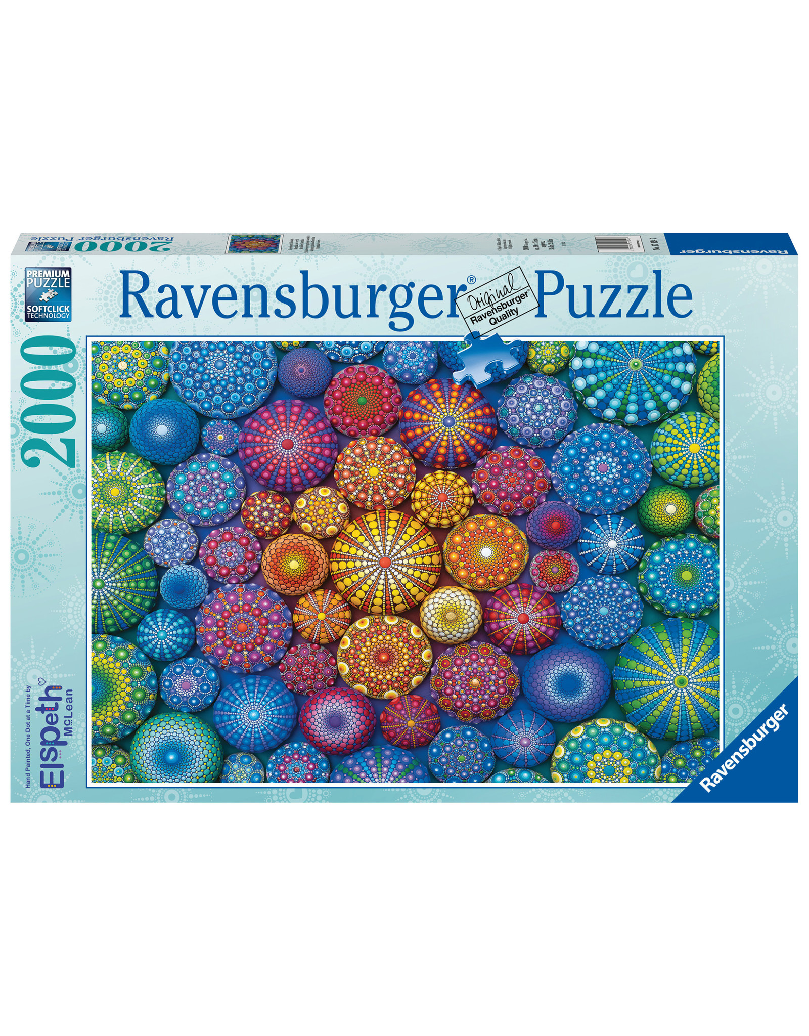 Ravensburger Radiating Rainbow Mandalas 2000Pcs