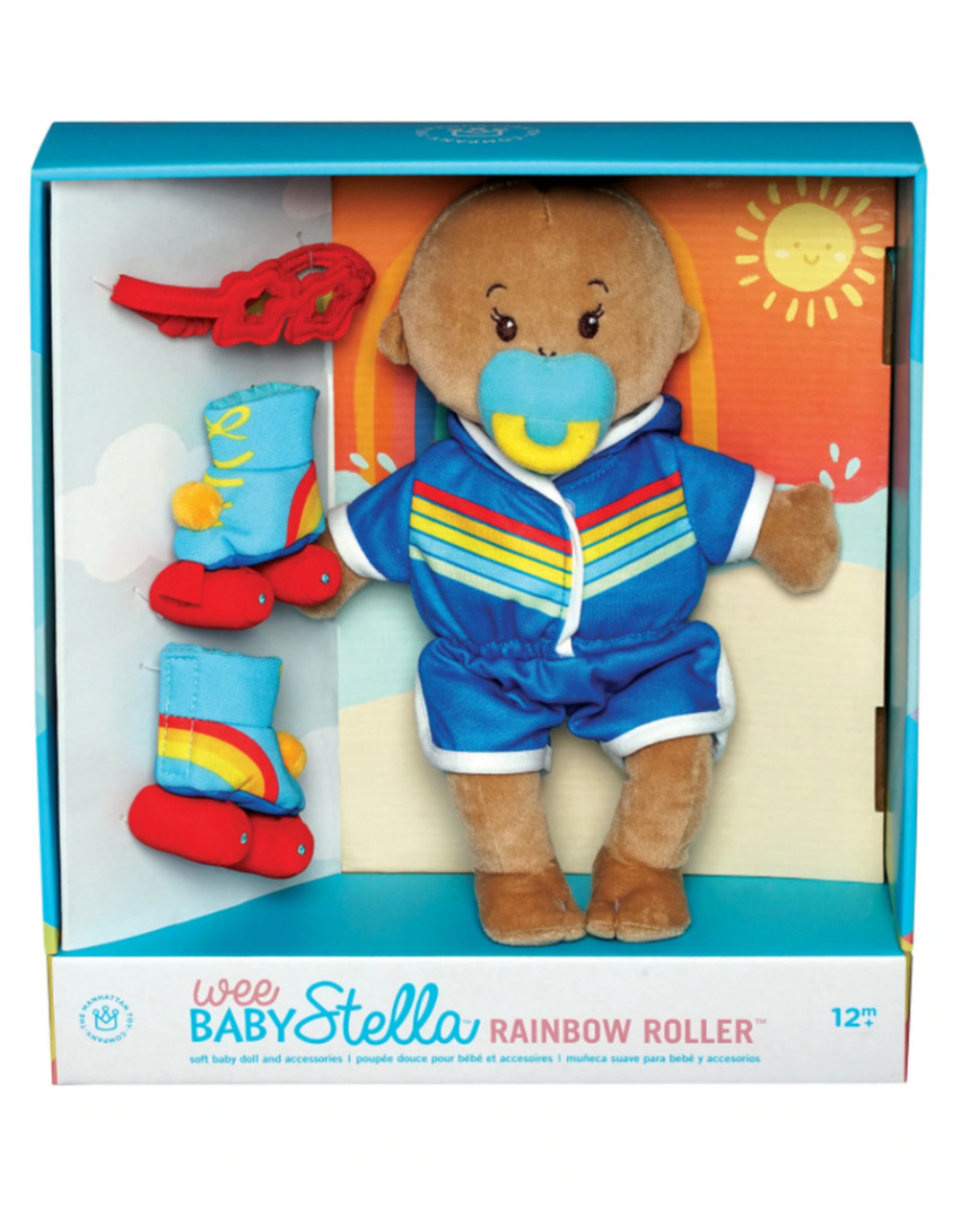 Manhattan Toy Wee Baby Stella Rainbow Roller