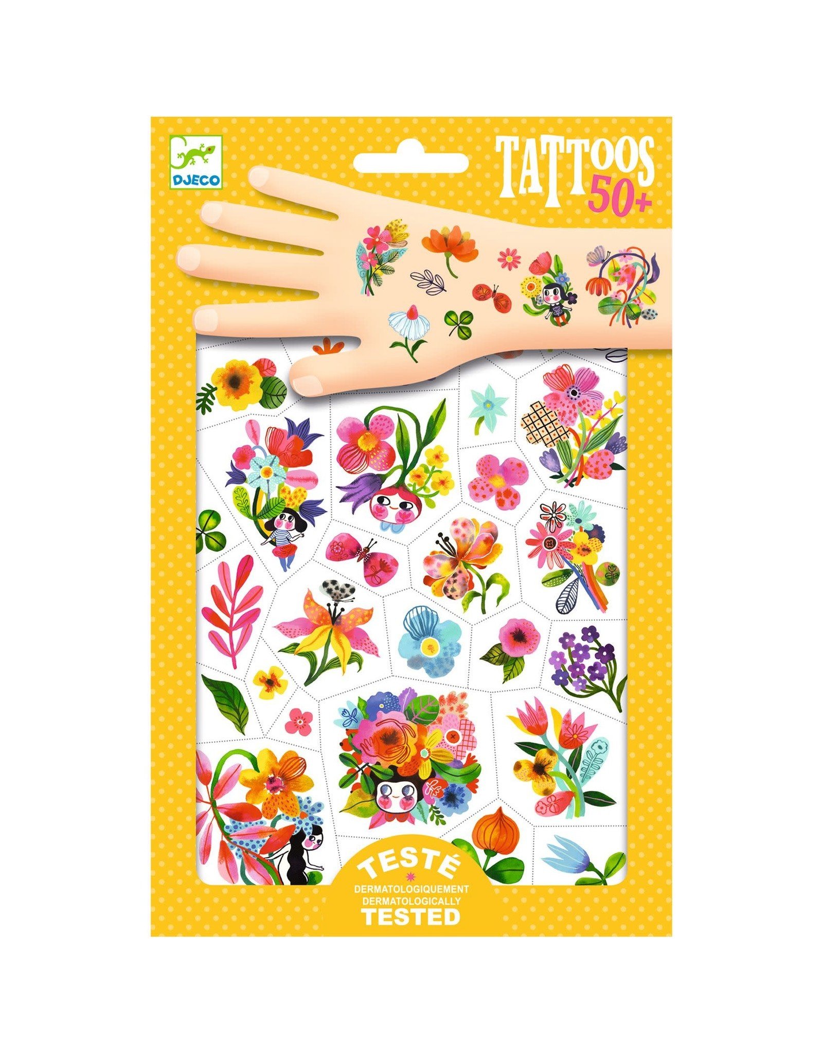 Djeco Aqua Flor Tattoos