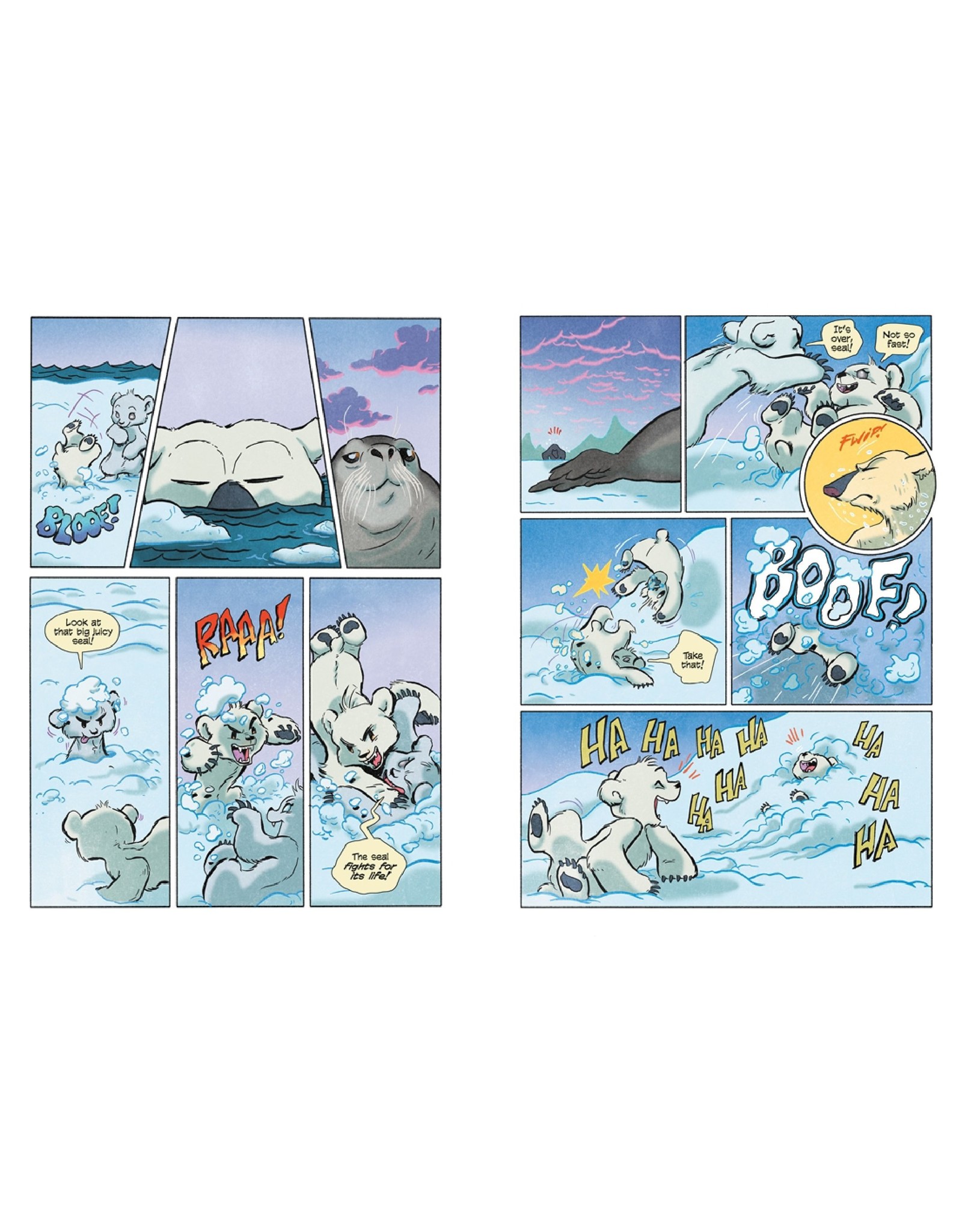 first second Science Comics: Polar Bears Survival on the Ice