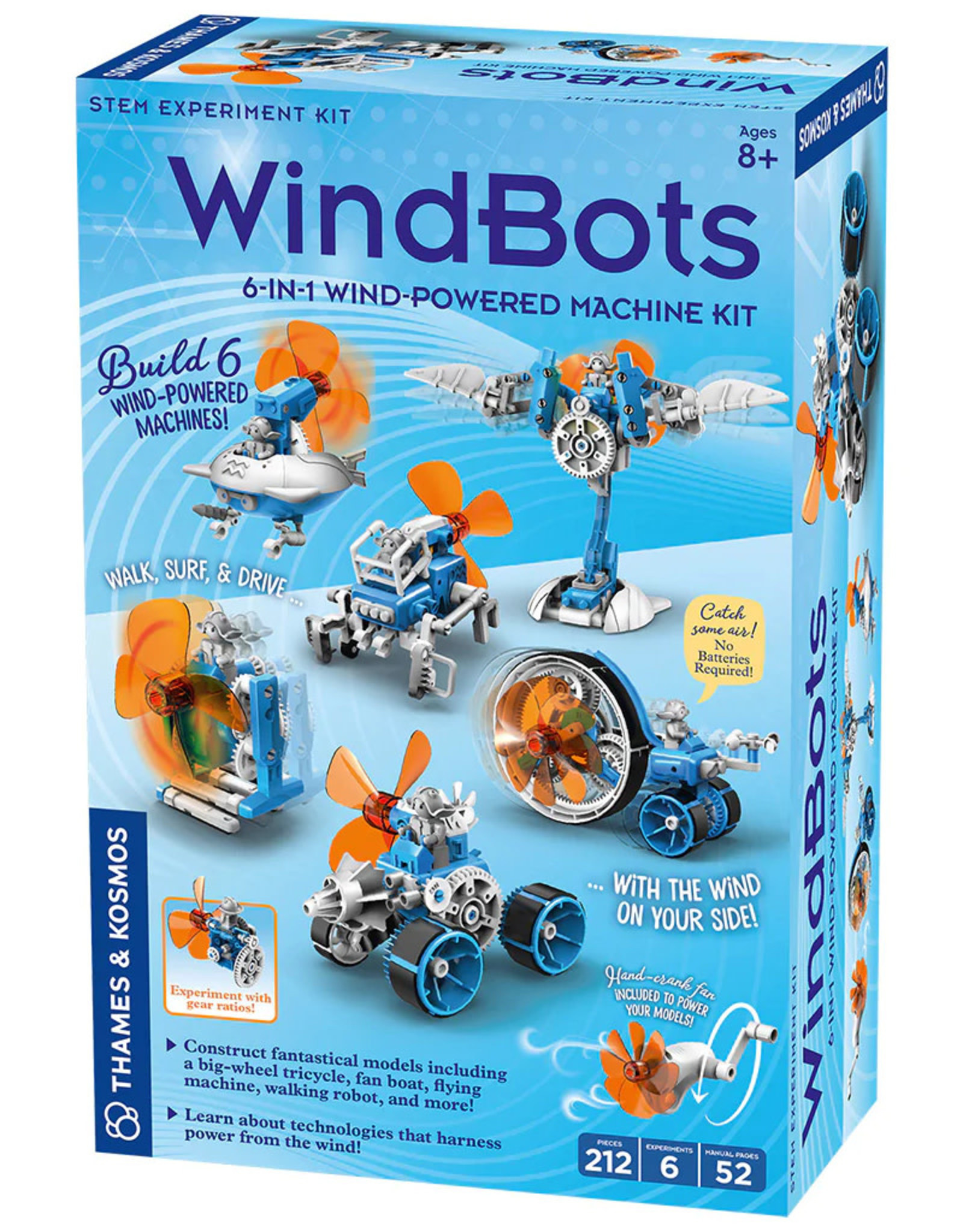 Thames & Kosmos WindBots 6-in-1 Wind Powered Machine Kit