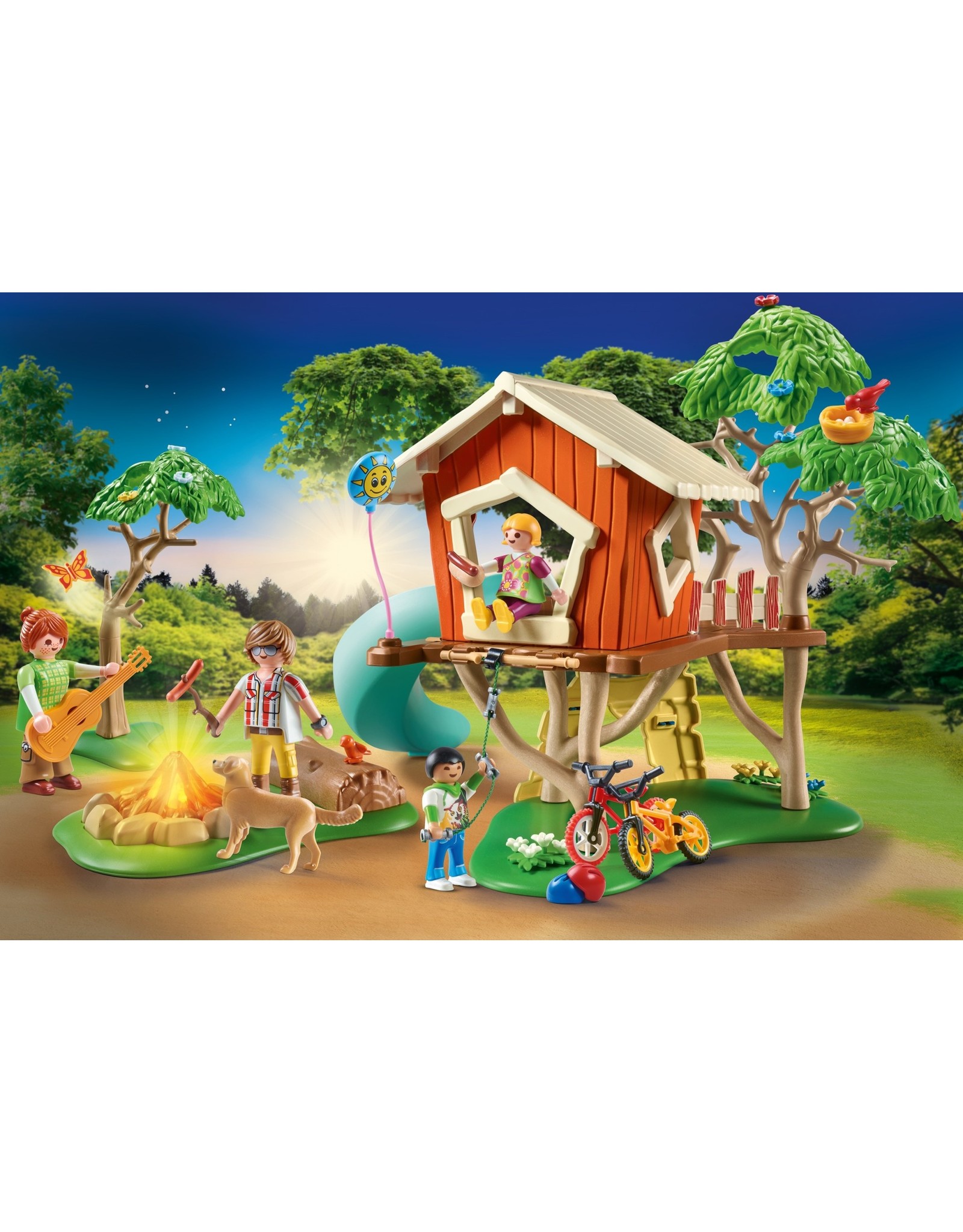 Playmobil Adventure Treehouse With Slide