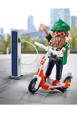Playmobil Man With E-Scooter
