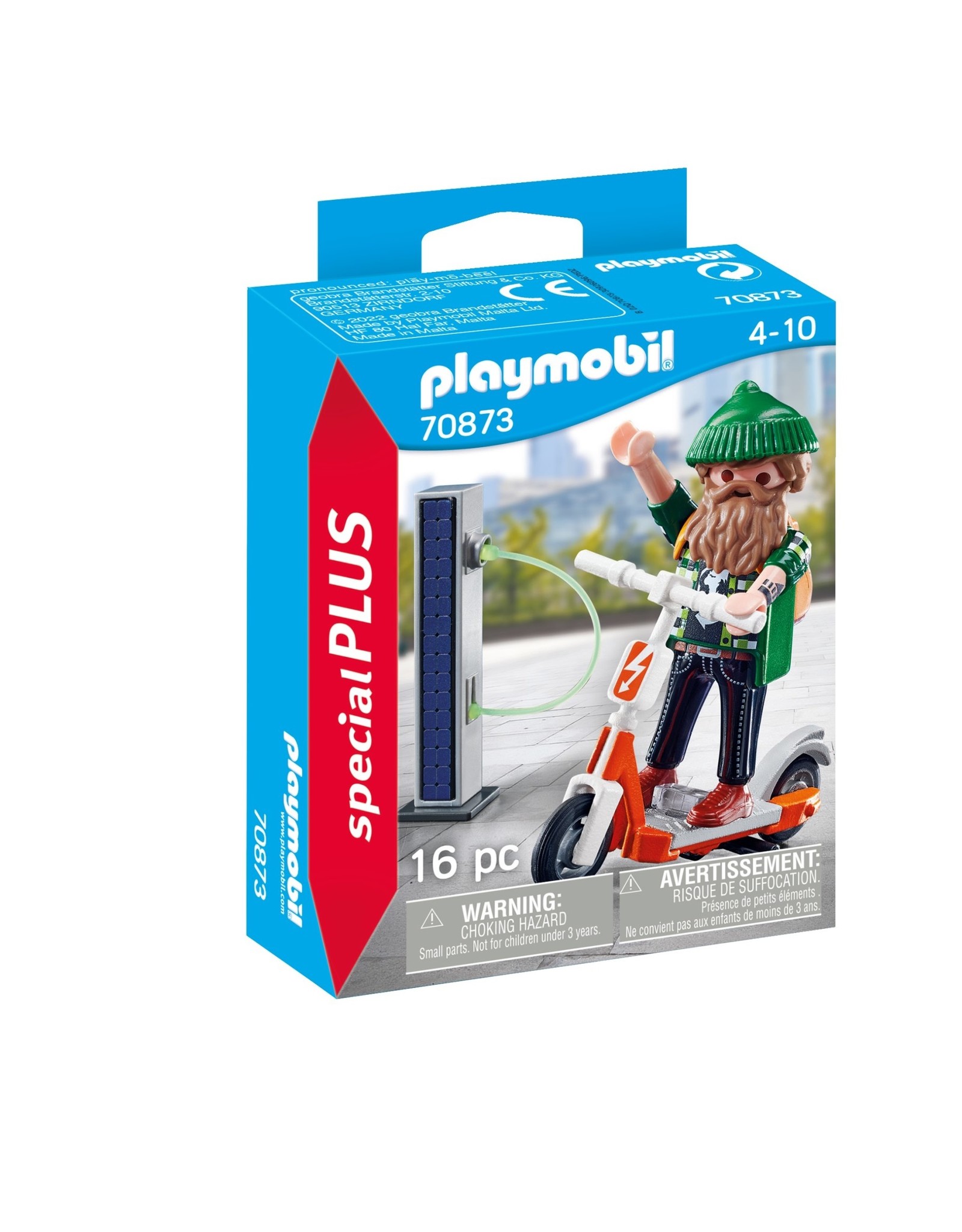 Playmobil Man With E-Scooter