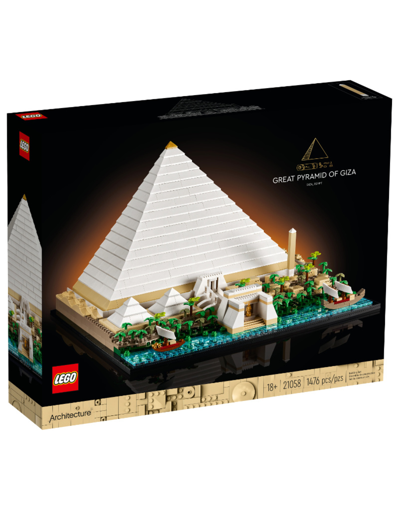 LEGO Great Pyramid Of Giza Architecture 21058