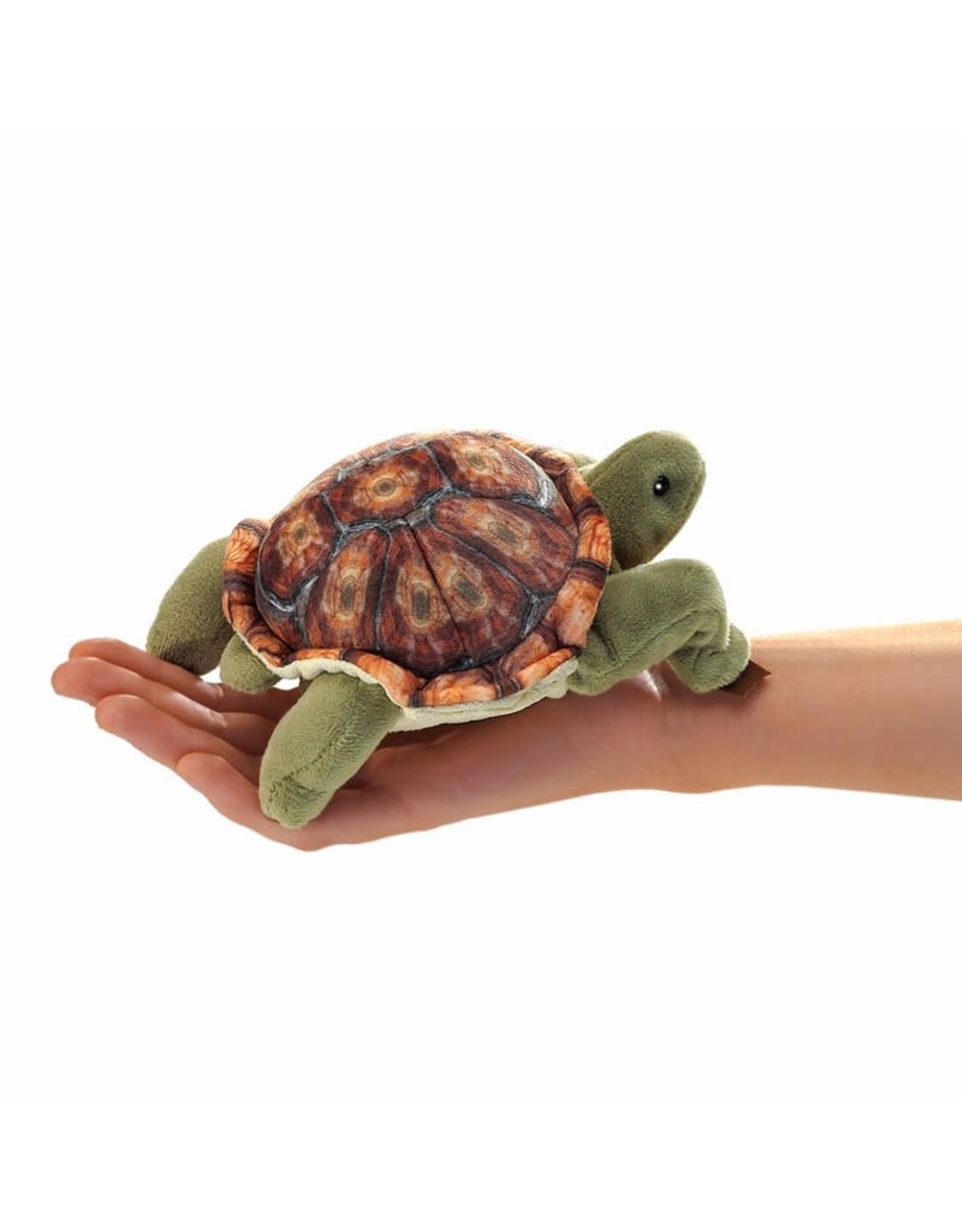 Folkmanis Puppets Mini Tortoise Finger Puppet