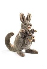 Folkmanis Puppets Kangaroo with Joey Puppet