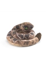 Folkmanis Puppets Mini Rattlesnake Puppet Finger Puppet