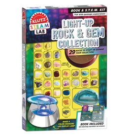 Klutz Light-Up Rocks And Gems Collection