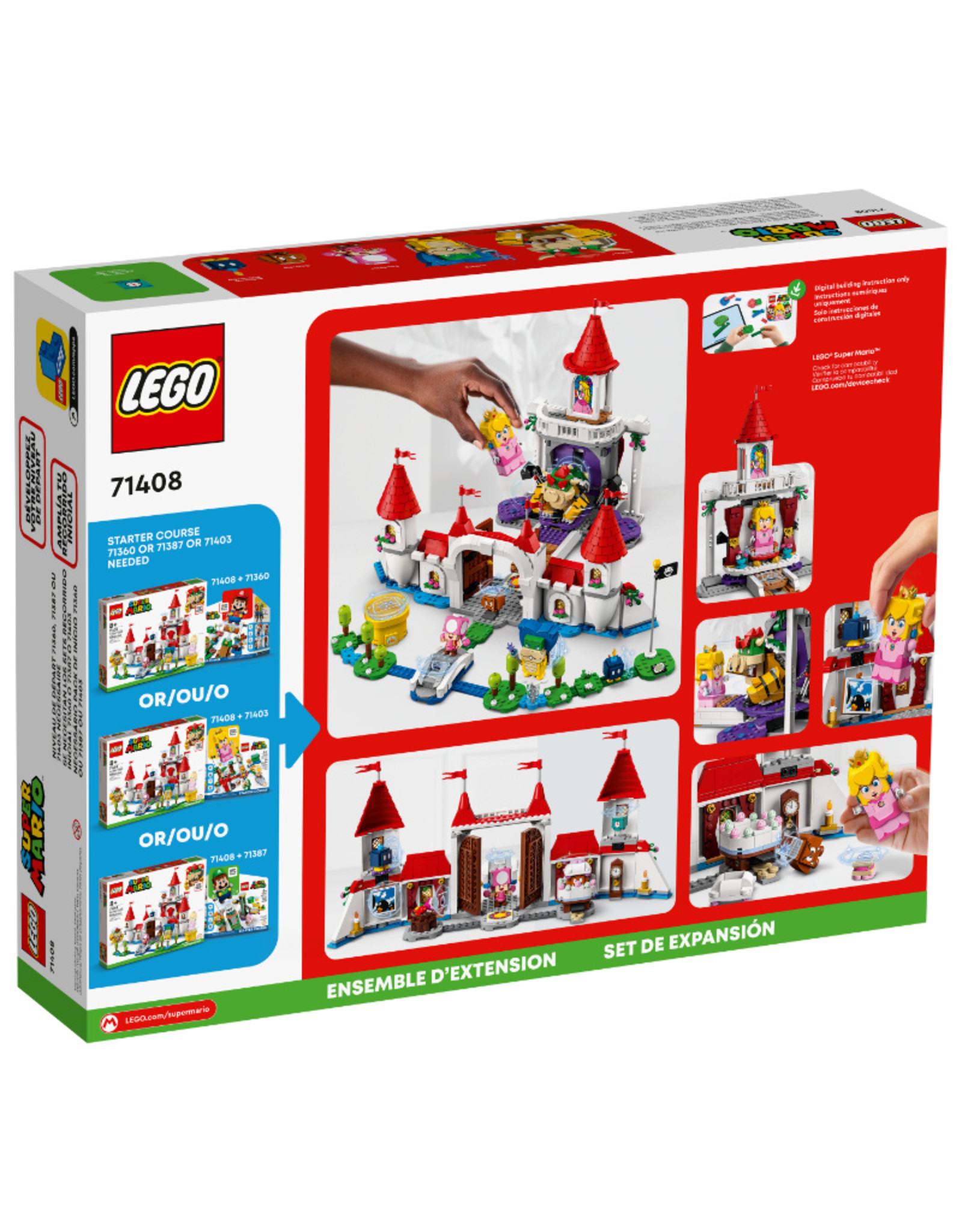 LEGO Super Mario  Peach's Castle 71408