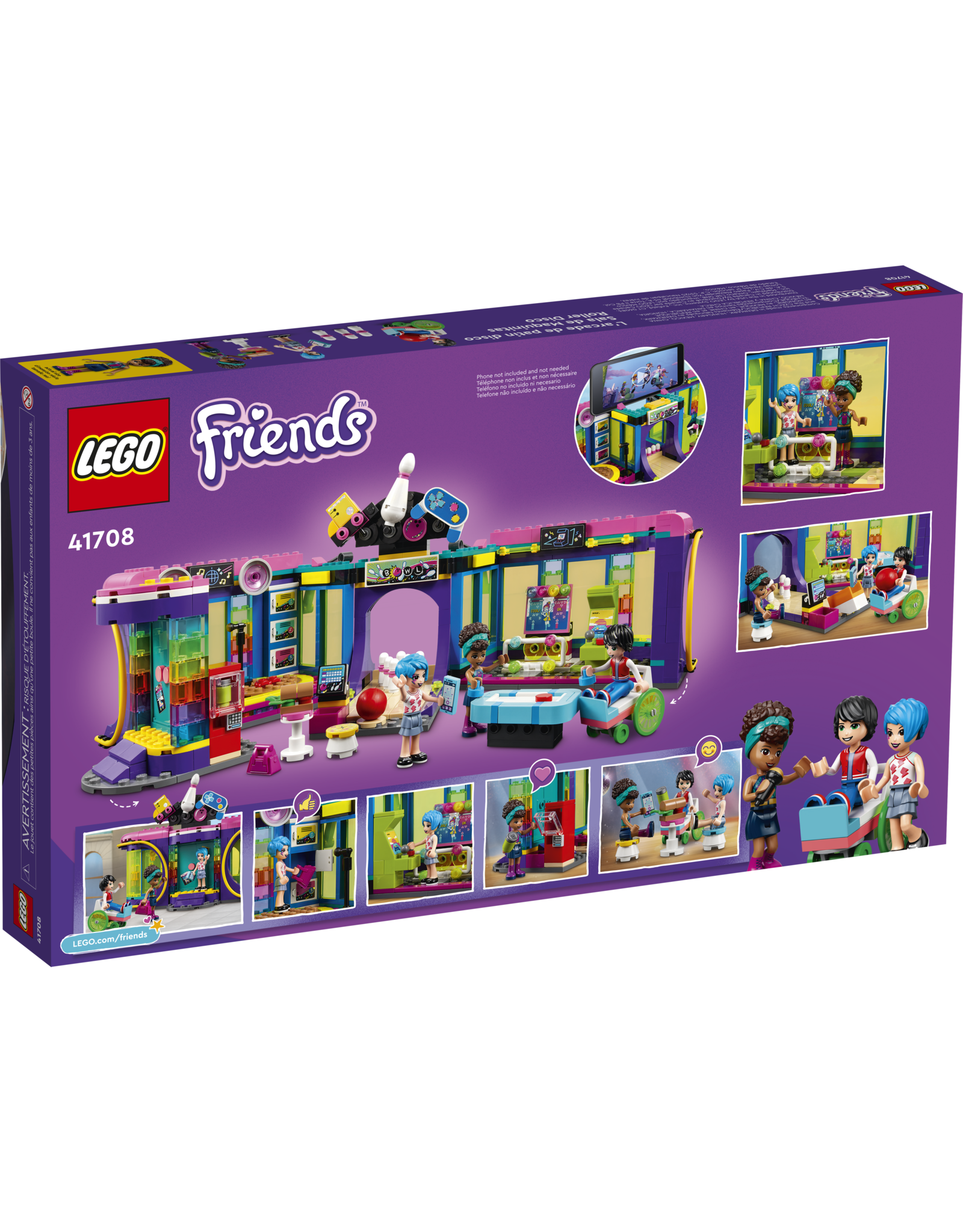 LEGO Friends  Roller Disco Arcade 41708