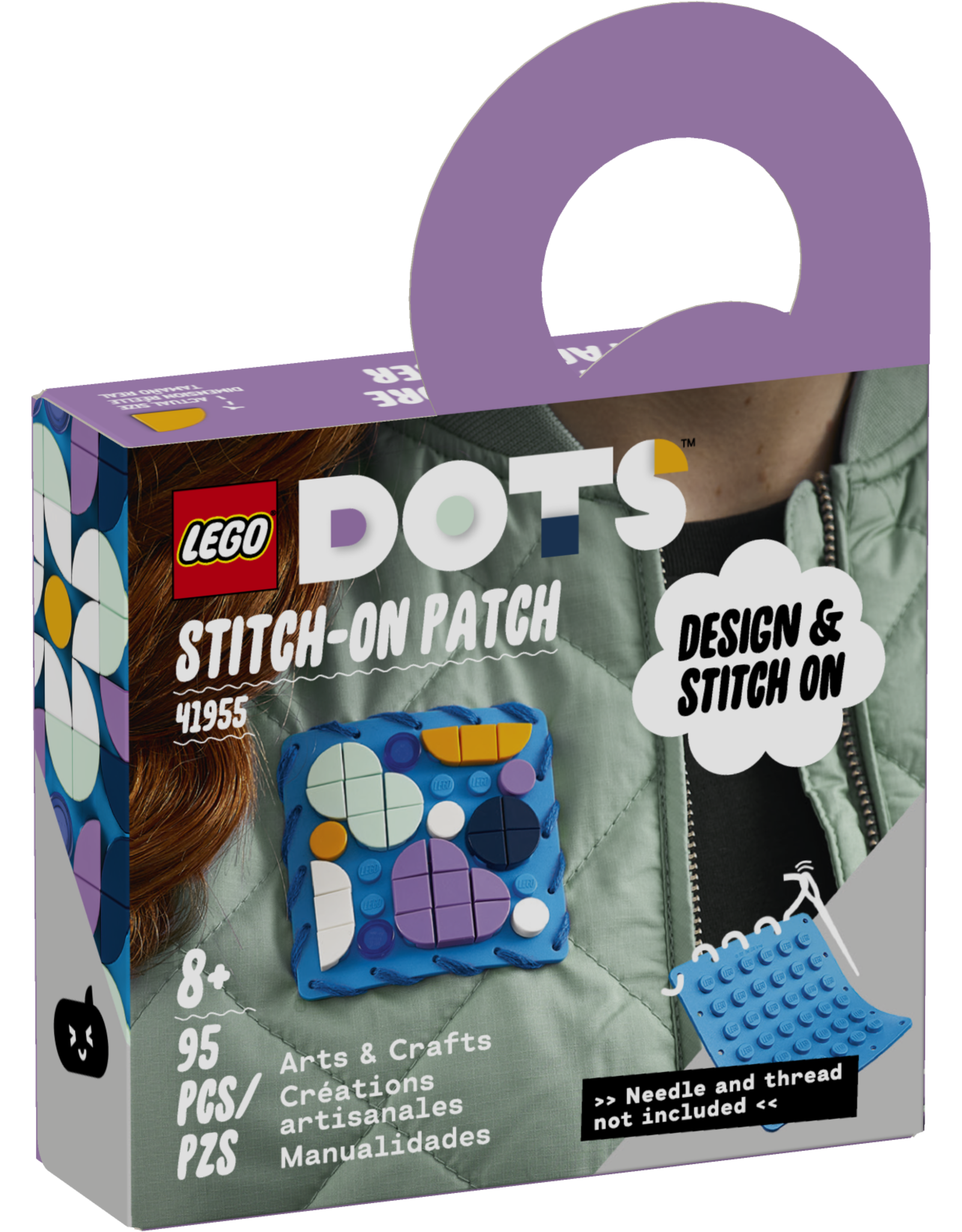 LEGO DOTS  Stitch-on Patch 41955