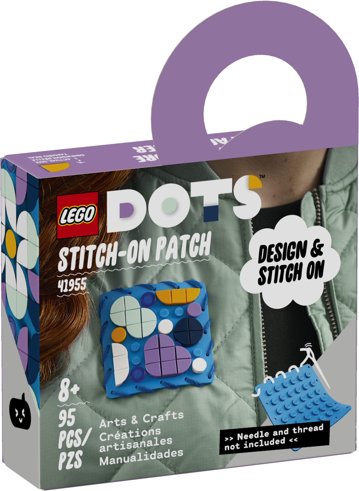 Lego Dots Stitch-on Patch 41955 Diy Craft Decoration Kit : Target