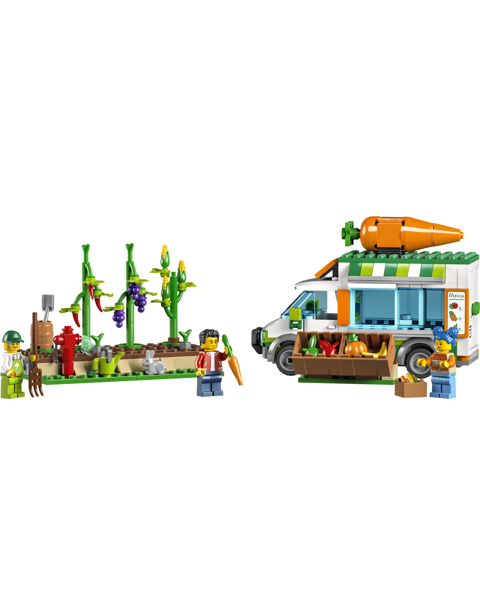 LEGO City Farm Farmers Market Van 60345