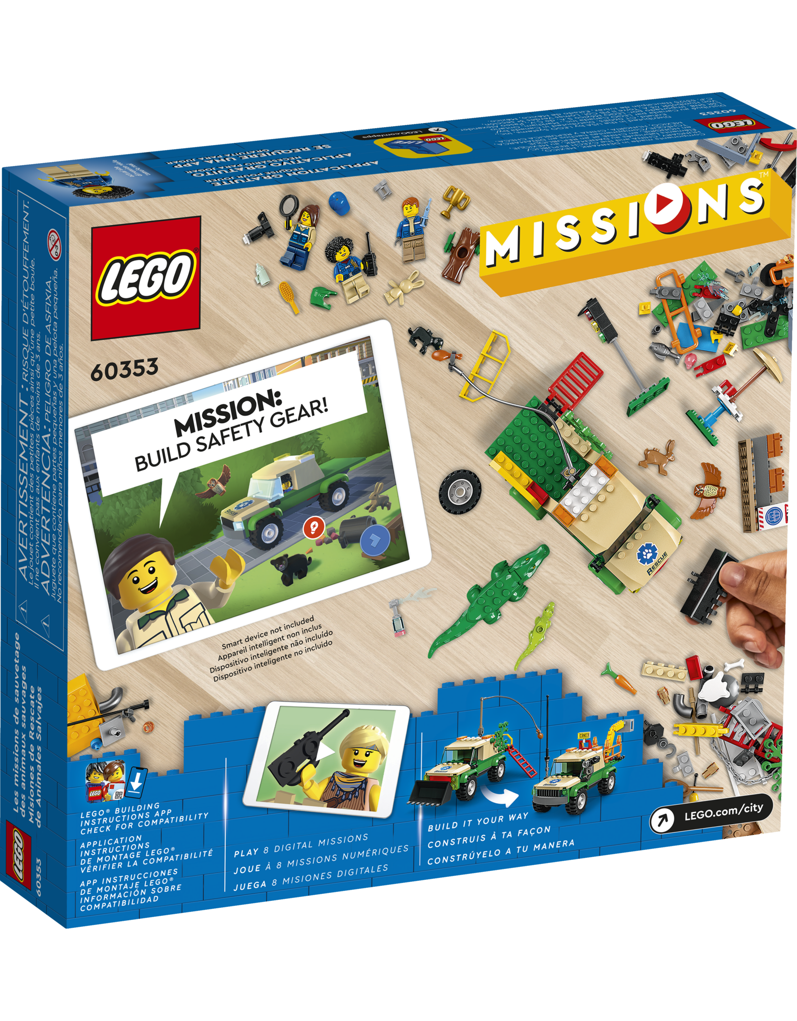 LEGO My City  Wild Animal Rescue Missions 60353