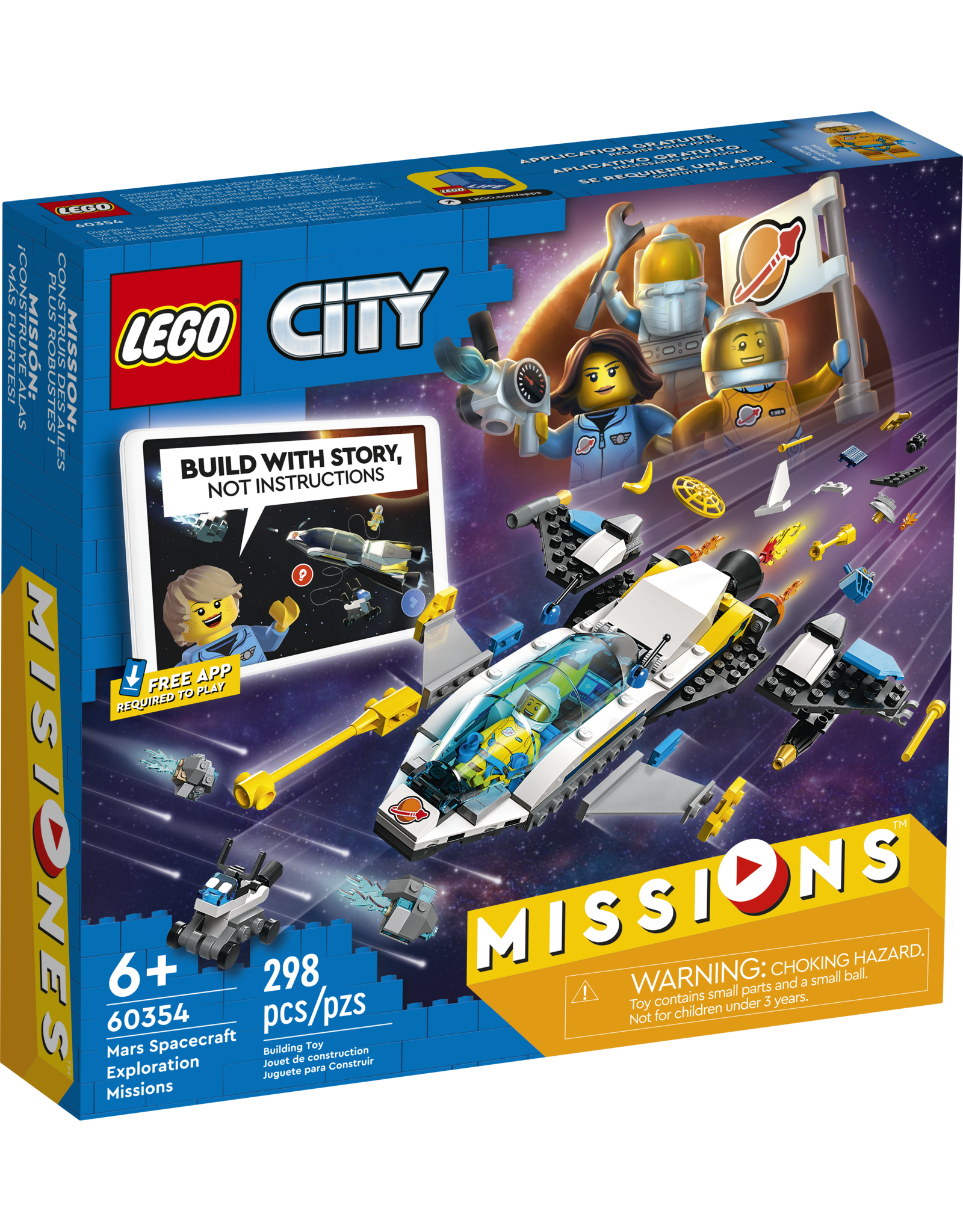 City Space Port Mars Spacecraft Exploration Missions 60354 - The Swag  Sisters Toy Store