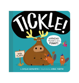 Tiger Tales TICKLE!  WARNING! This book is very FUNNY!