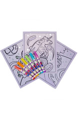 Crayola Unicorns Colour Magic Shimmer Paper & Marker Set