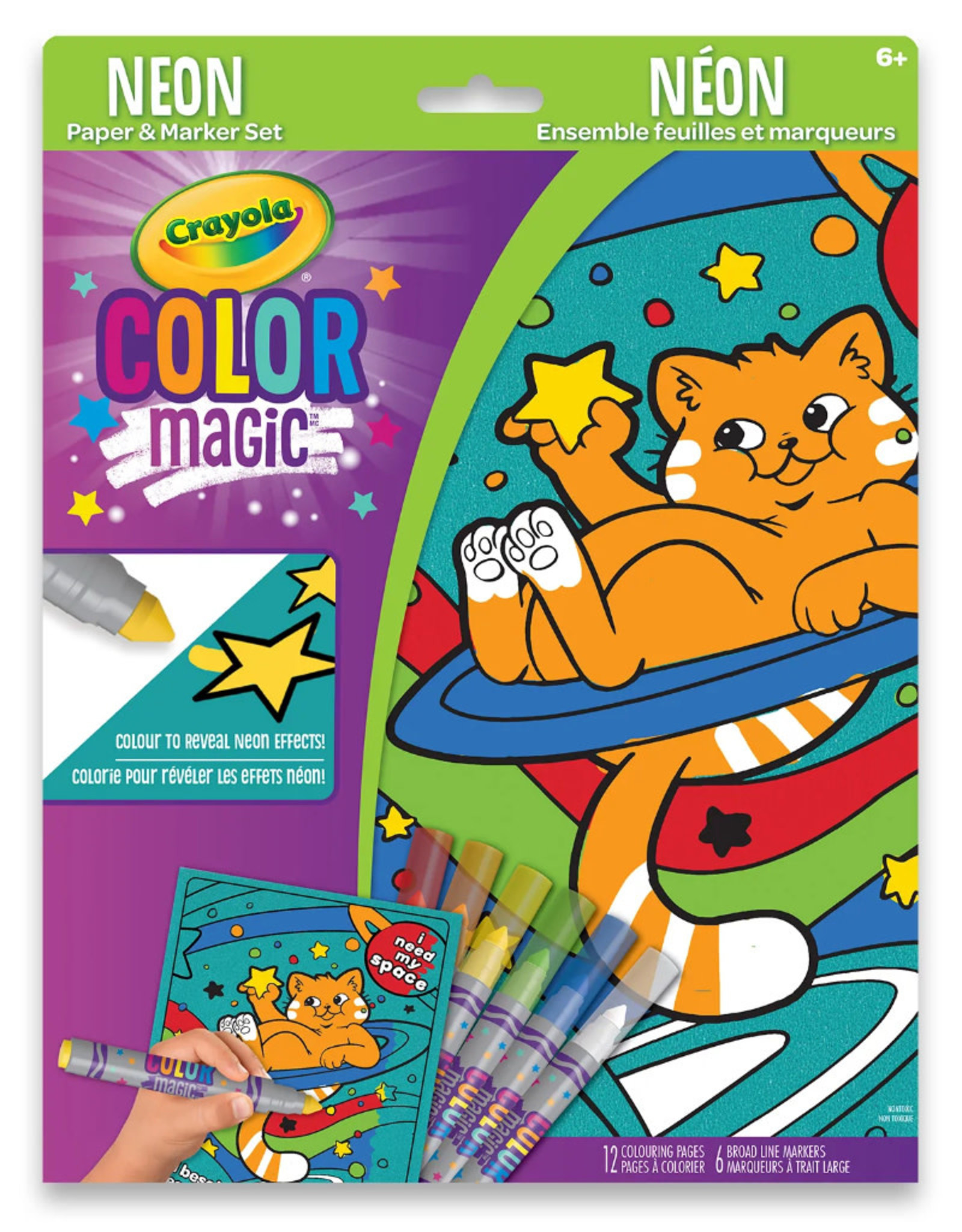 Crayola Colour Magic Neon Cosmic Cats