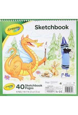 Crayola 9'' X 9" Sketchbook (40 Pages)