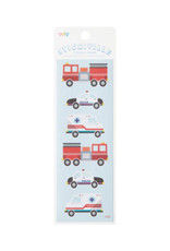 Ooly Stickiville Skinny- Helping Vehicles  (Matte Paper)