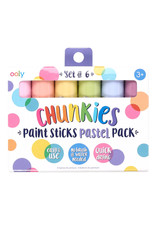 Ooly Chunkies Paint Sticks: Pastel - Set of 6