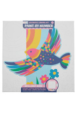 Ooly Colorific Canvas Paint By Number Kit: Brilliant Bird