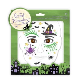 Great Pretenders Witch Face Stickers