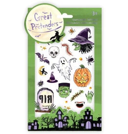 Great Pretenders Halloween Tattoos - 18pc