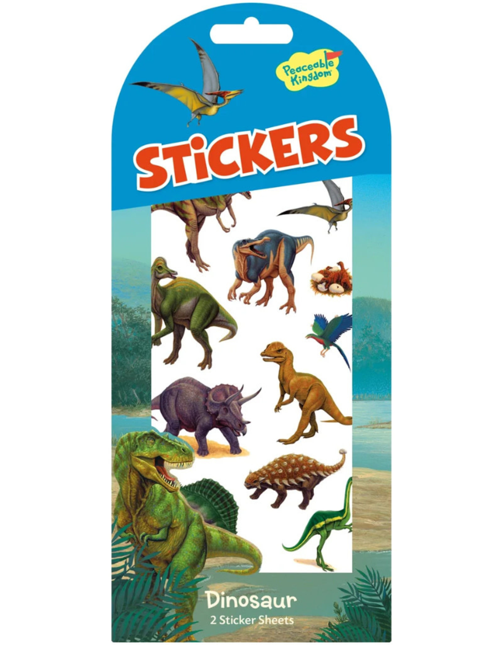 Peaceable Kingdom Dinosaur Stickers