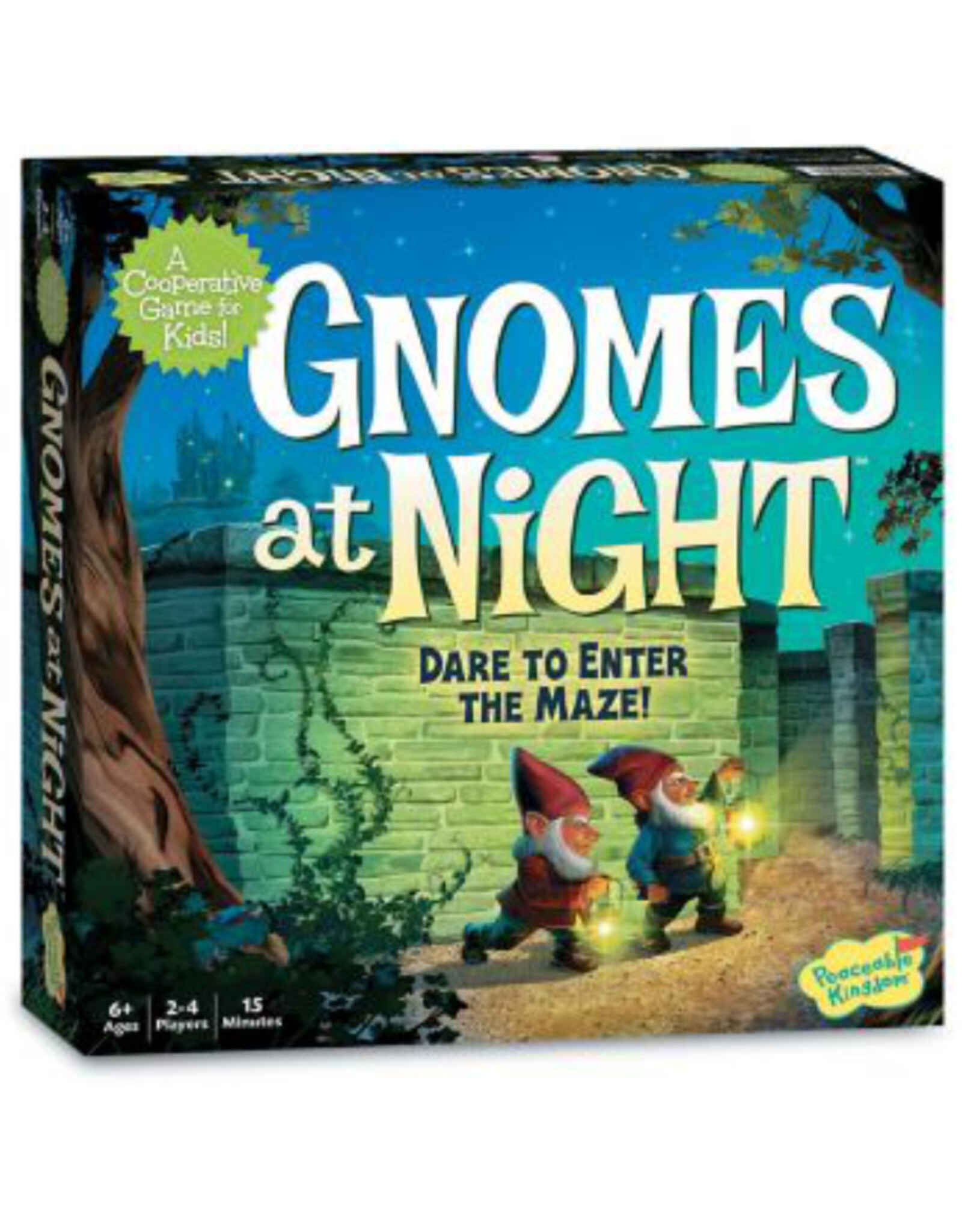 Peaceable Kingdom Gnomes At Night