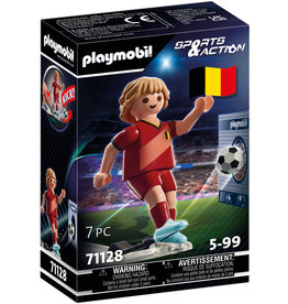 Playmobil Soccer Player - Belgium Sports & Action 71128