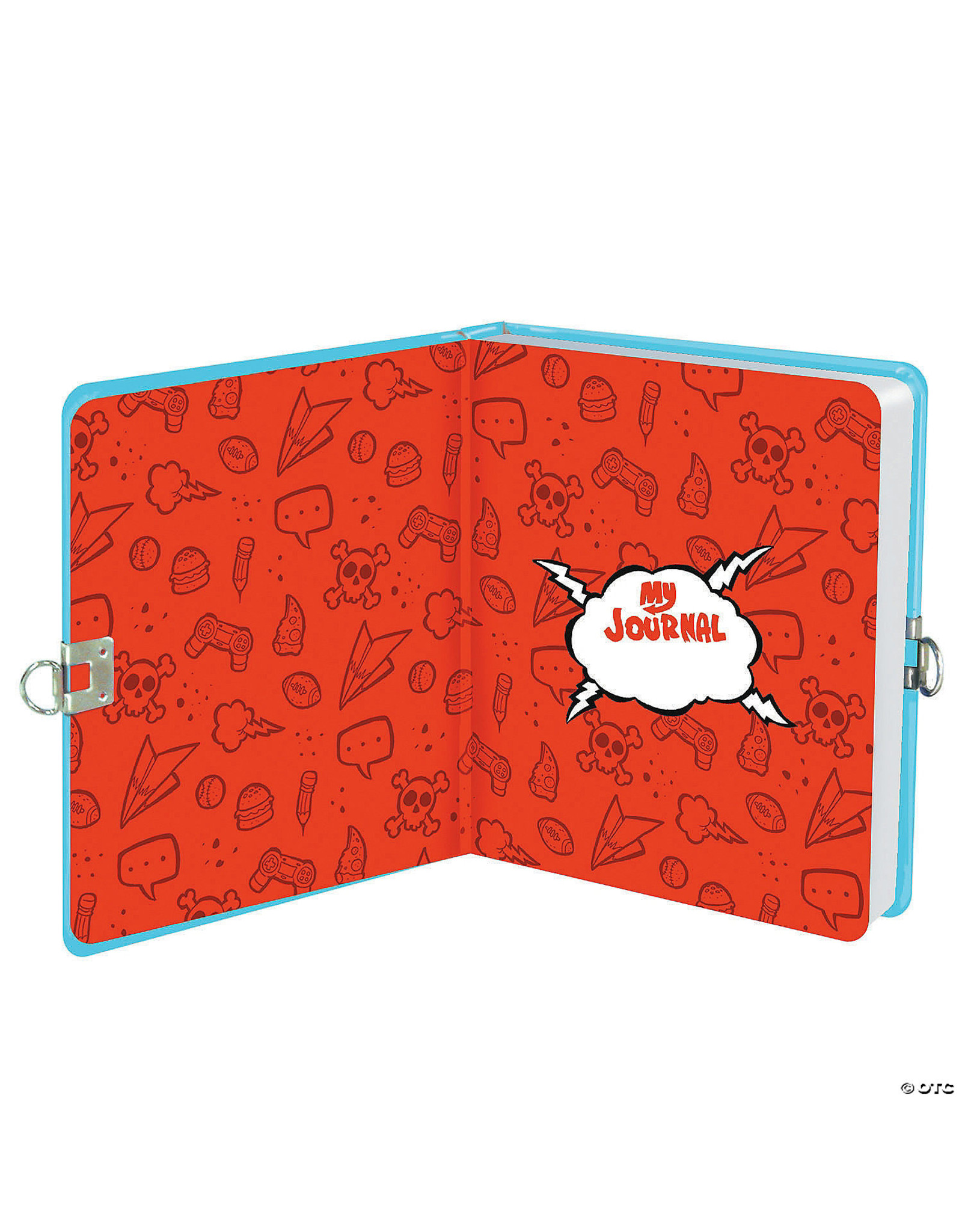 Peaceable Kingdom Doodles Diary With Key-Keeper Necklaces