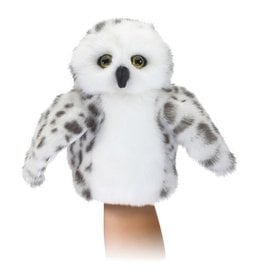 Folkmanis Puppets Little Snowy Owl  Puppet
