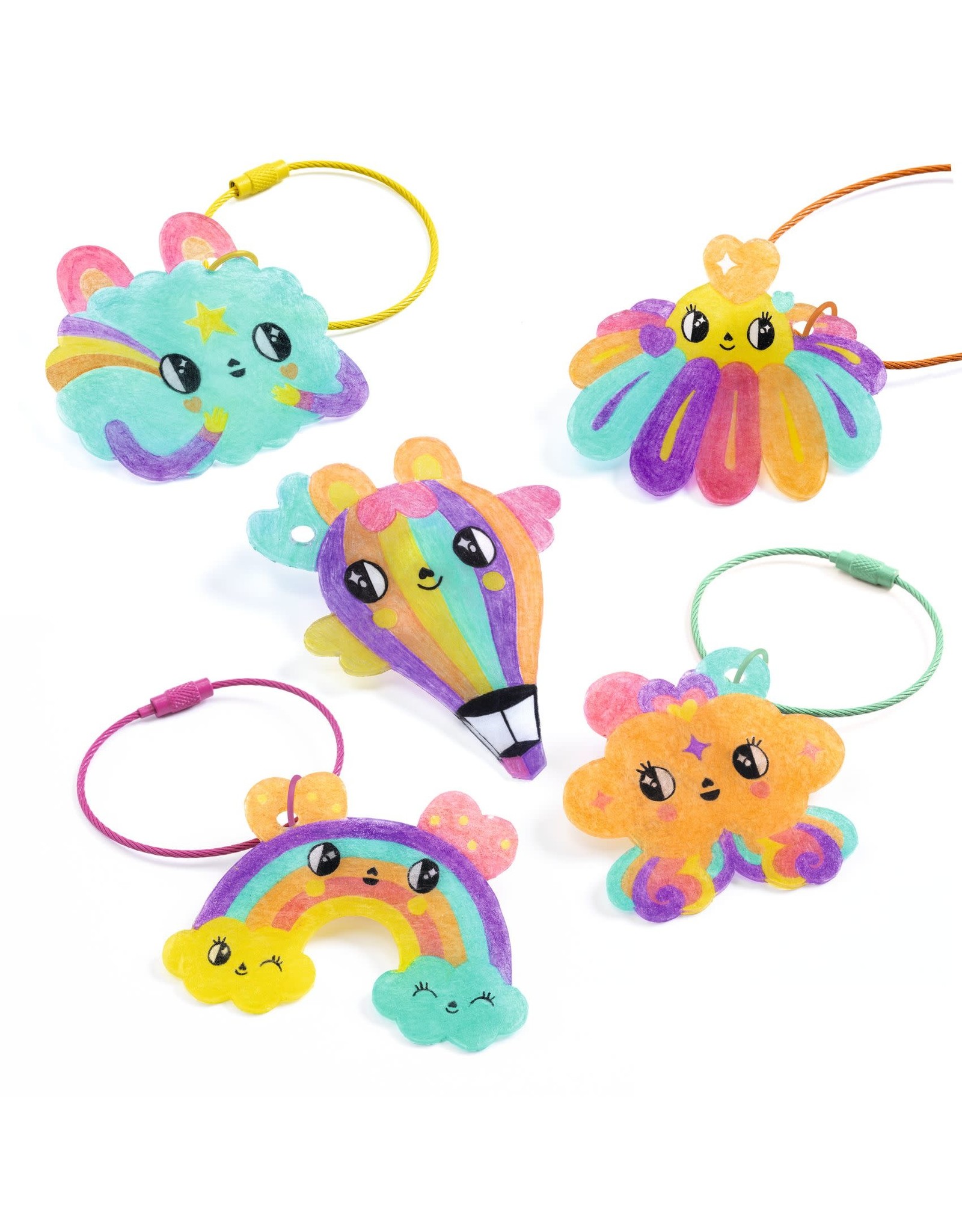 Djeco Kawaii Keyring Artistic Plastic