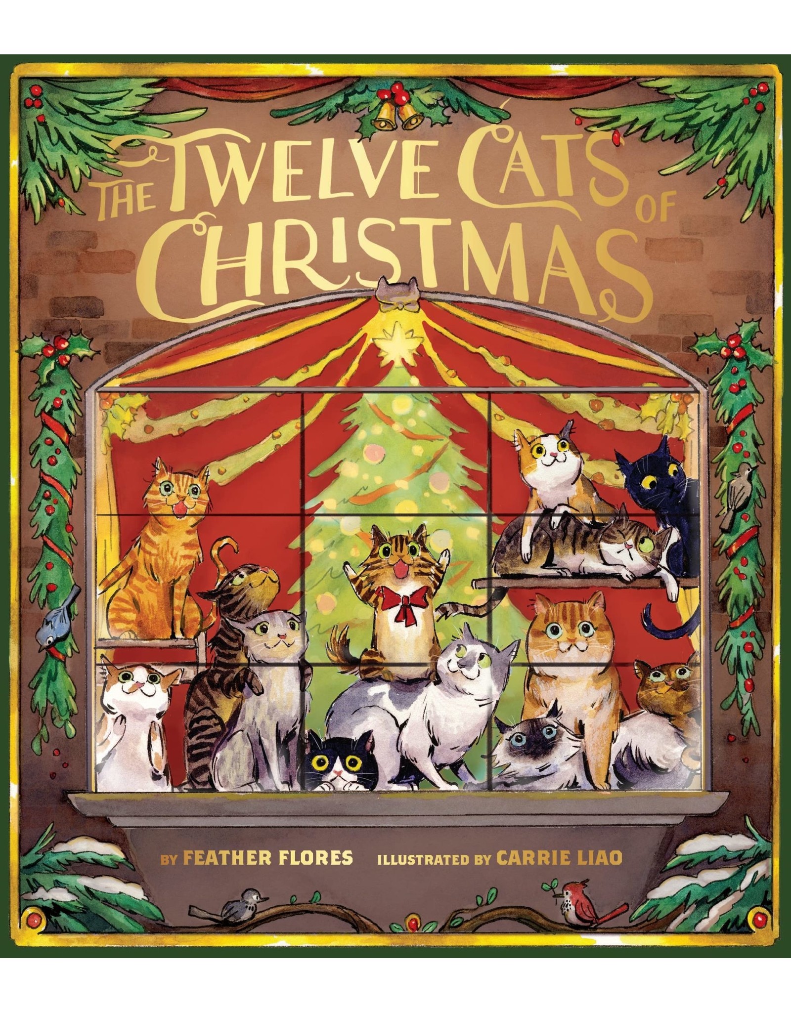 Chronicle Books Twelve Cats Of Christmas