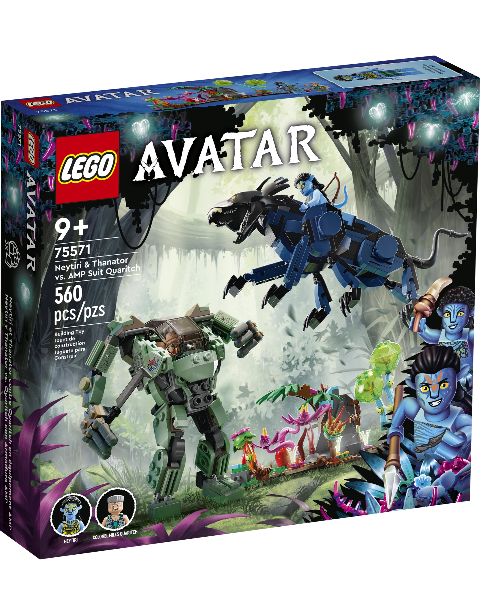 LEGO Avatar 75571 Neytiri & Thanator vs. AMP Suit Quaritch