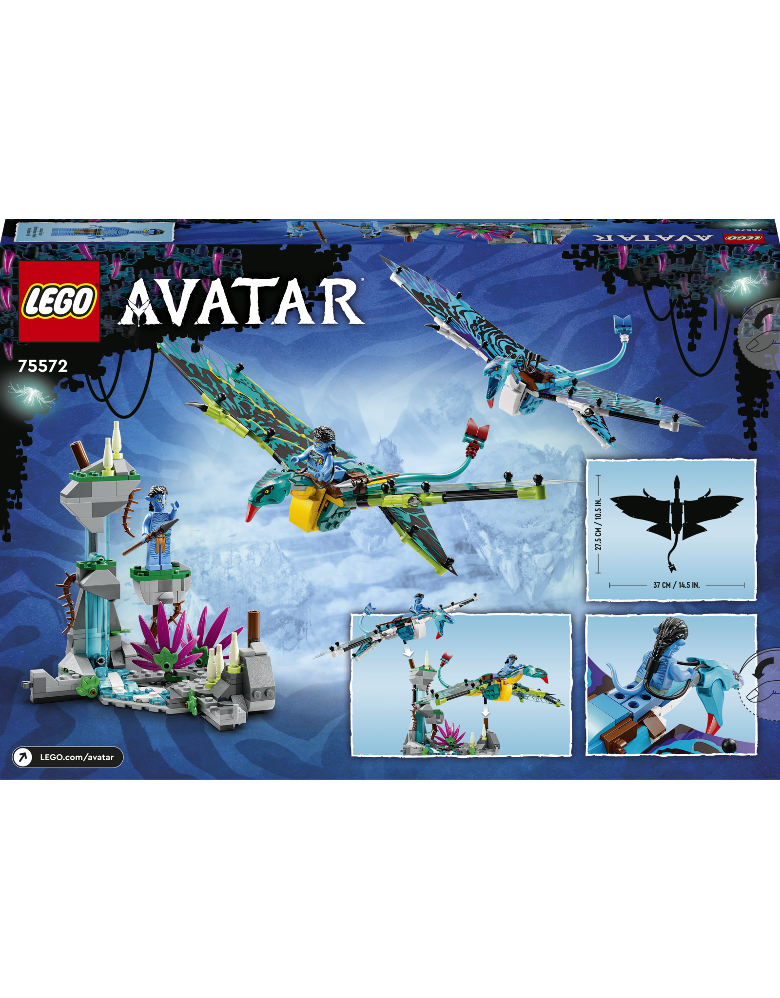 LEGO Avatar 75572 Jake & Neytiri's First Banshee Flight