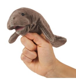 Folkmanis Puppets Mini Manatee Finger Puppet