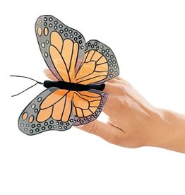 Folkmanis Puppets Mini Monarch Butterfly Finger Puppet